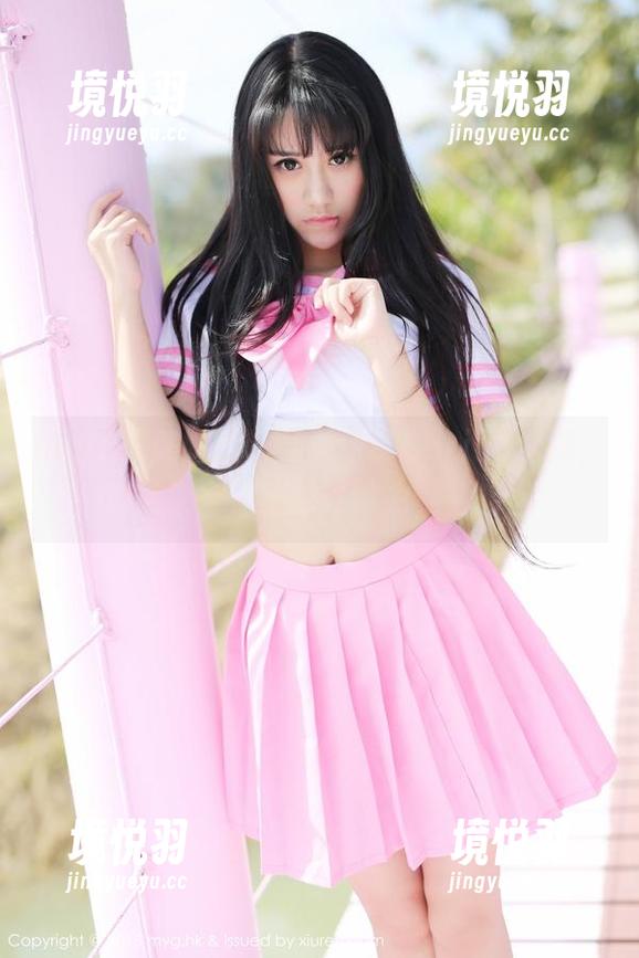 MyGirl美媛馆 - 原图中的Carina梦绮，真的镂空了我的注意力，哈哈。