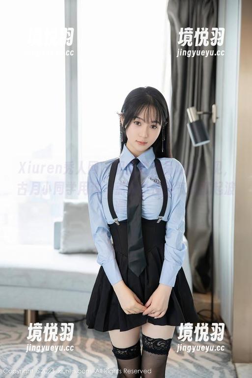 Xiuren秀人网 - 职业装作品难得一见，古月小同学用这一点点小性感气质掀起波澜。