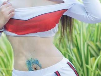 YouMi尤蜜荟 - 樱小白baby和豹纹的结合，猛得让人想到了什么…