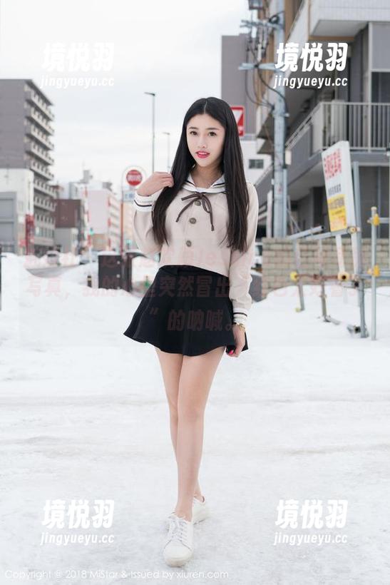 魅妍社 - 这张赵欢颜Jessica的红裙私房写真，我的心里突然冒出“红色太好看了”的呐喊。